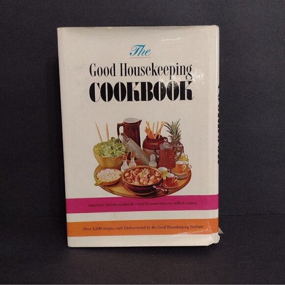 Vintage 1963 The Good Housekeeping Cookbook Hardcover Dust Jacket - Picture 6 of 8